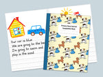 primary composition book K-2 story journal notebook draw and write notebook preschool kindergarten prek pre-k 