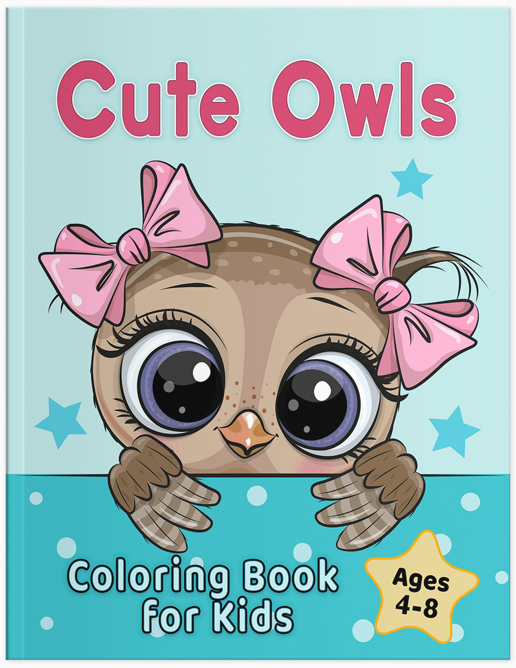 cute owls coloring book for kids colouring pages for girls