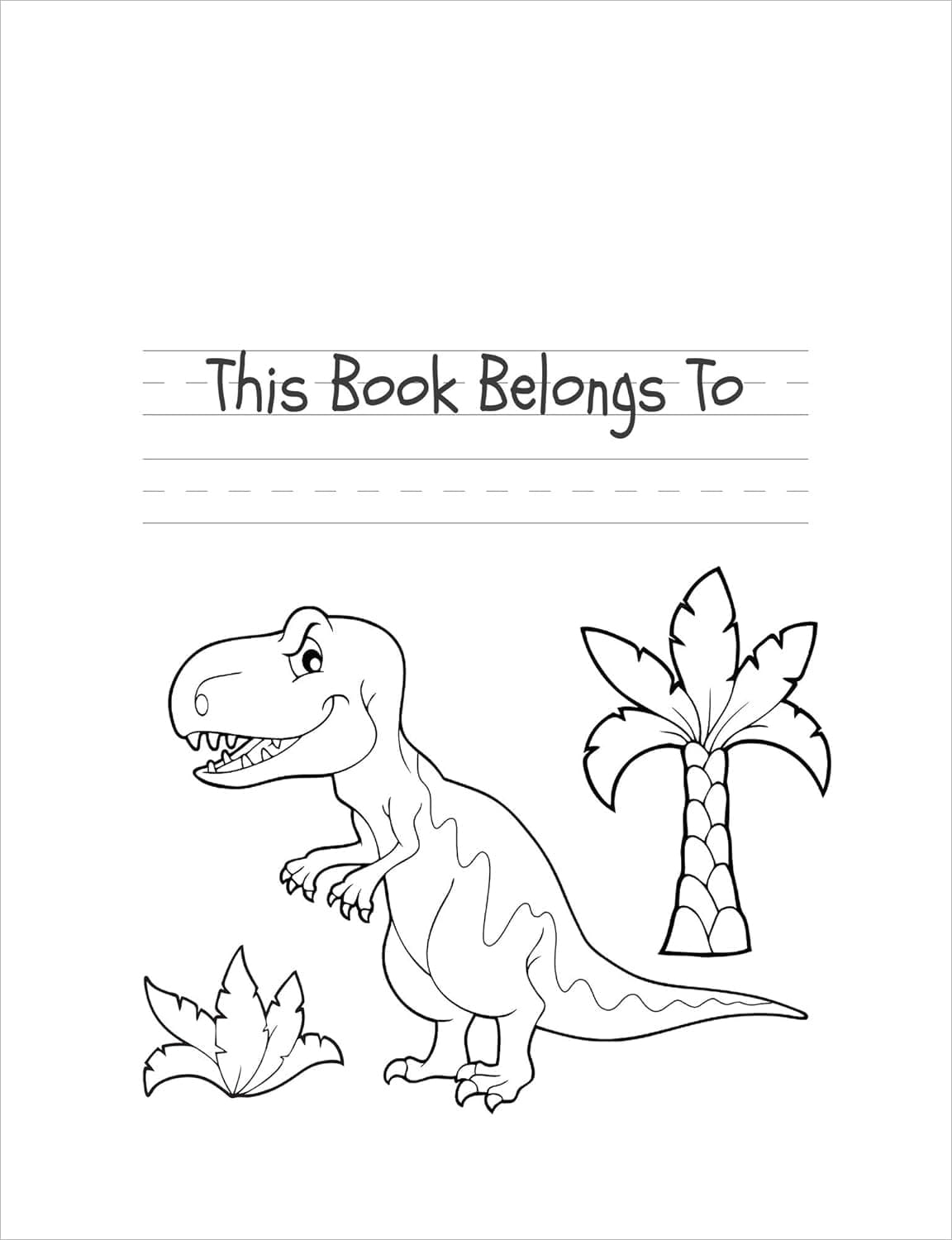 Dinosaurs Primary Story Journal Composition Book