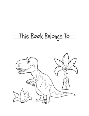 Dinosaurs Primary Story Journal Composition Book