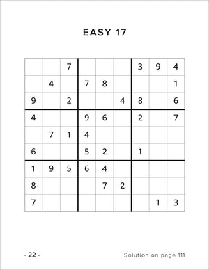 easy sudoku puzzles large print for seniors adults and visually impaired