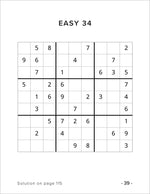 easy sudoku puzzles large print for seniors adults and visually impaired