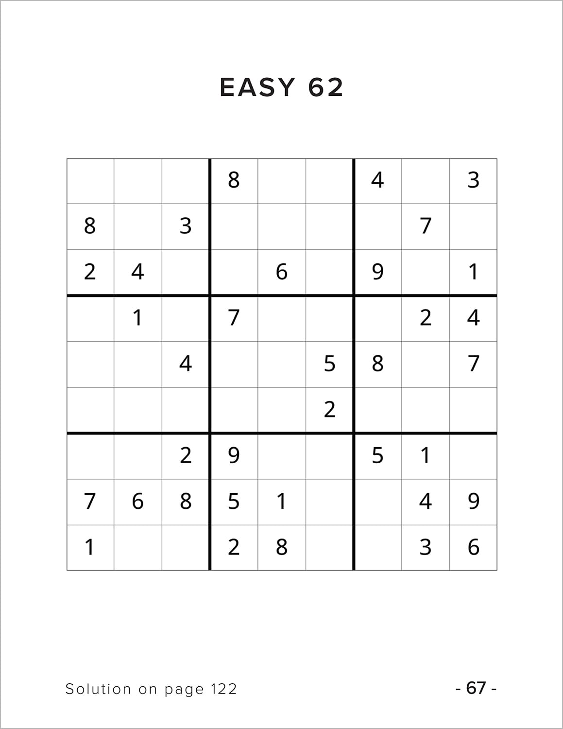 easy sudoku puzzles large print for seniors adults and visually impaired