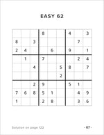 easy sudoku puzzles large print for seniors adults and visually impaired