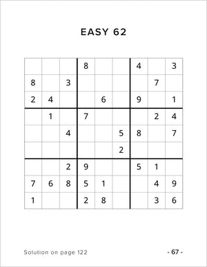 easy sudoku puzzles large print for seniors adults and visually impaired