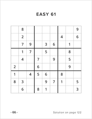 easy sudoku puzzles large print for seniors adults and visually impaired