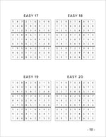 easy sudoku puzzles large print for seniors adults and visually impaired