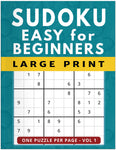 easy sudoku puzzles large print for seniors adults and visually impaired