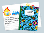 primary composition book K-2 story journal notebook draw and write notebook preschool kindergarten prek pre-k 