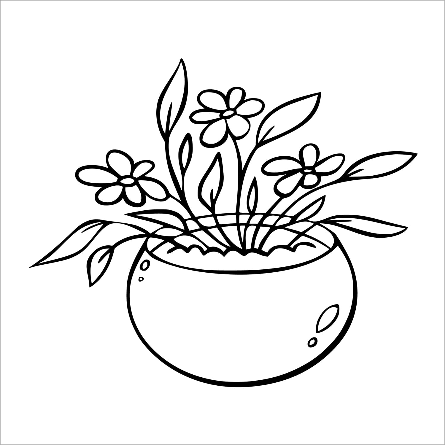 garden blooms bold and easy coloring book large print colouring pages spiral bound house plant