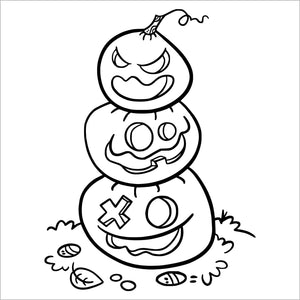 halloween bold and easy coloring book simple large print colouring pages for adults kids and seniors