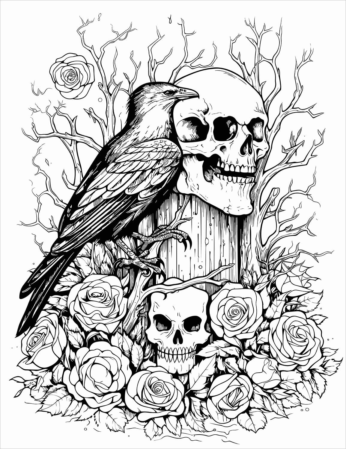 halloween coloring book for adults colouring pages spooky horror