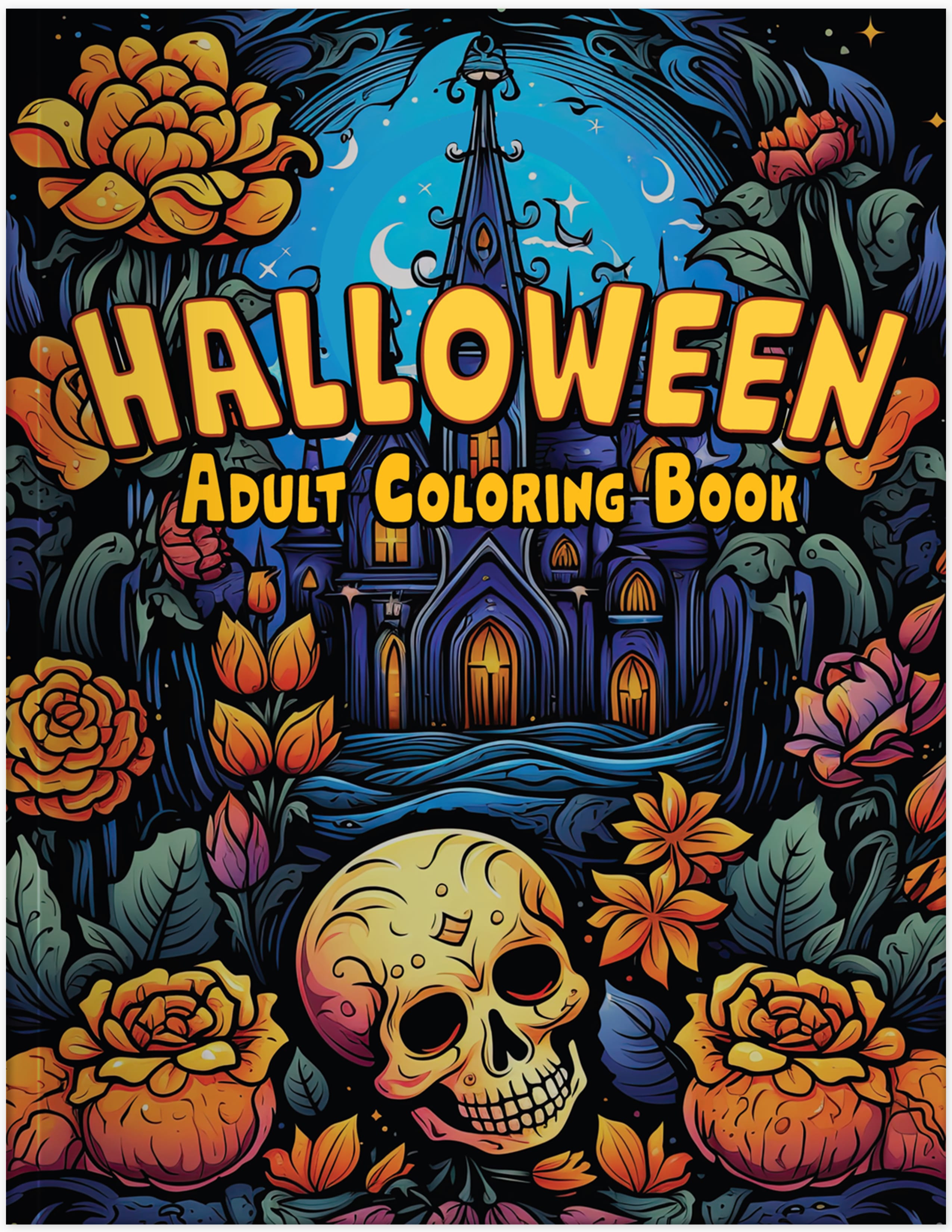 halloween coloring book for adults colouring pages spooky horror