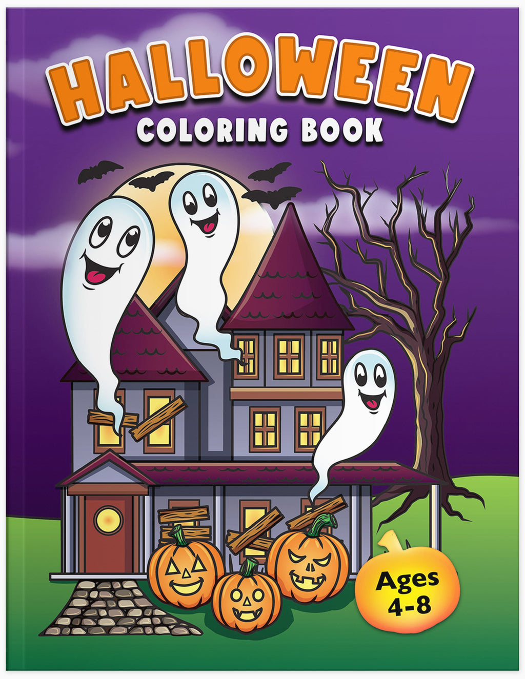 halloween coloring book for kids spooky colouring pages for children