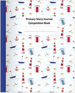 primary composition book K-2 story journal notebook draw and write notebook preschool kindergarten prek pre-k 