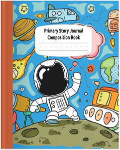 primary composition book K-2 story journal notebook draw and write notebook preschool kindergarten prek pre-k 