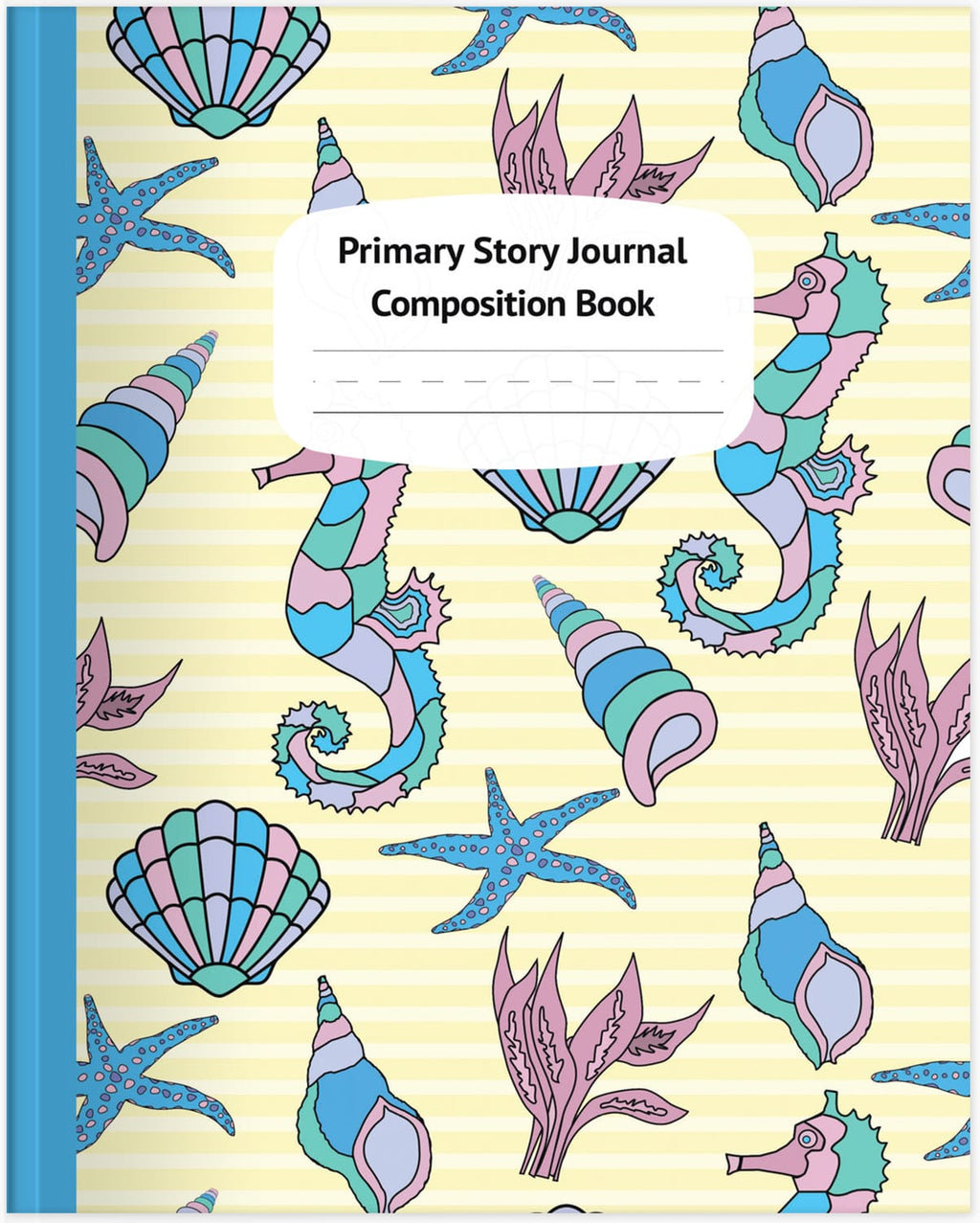 Shells Primary Story Journal Composition Book