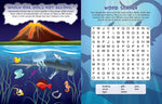 sharks ocean animals activity book for kids activity worksheet pages colouring children puzzles mazes word search crossword sudoku sheets