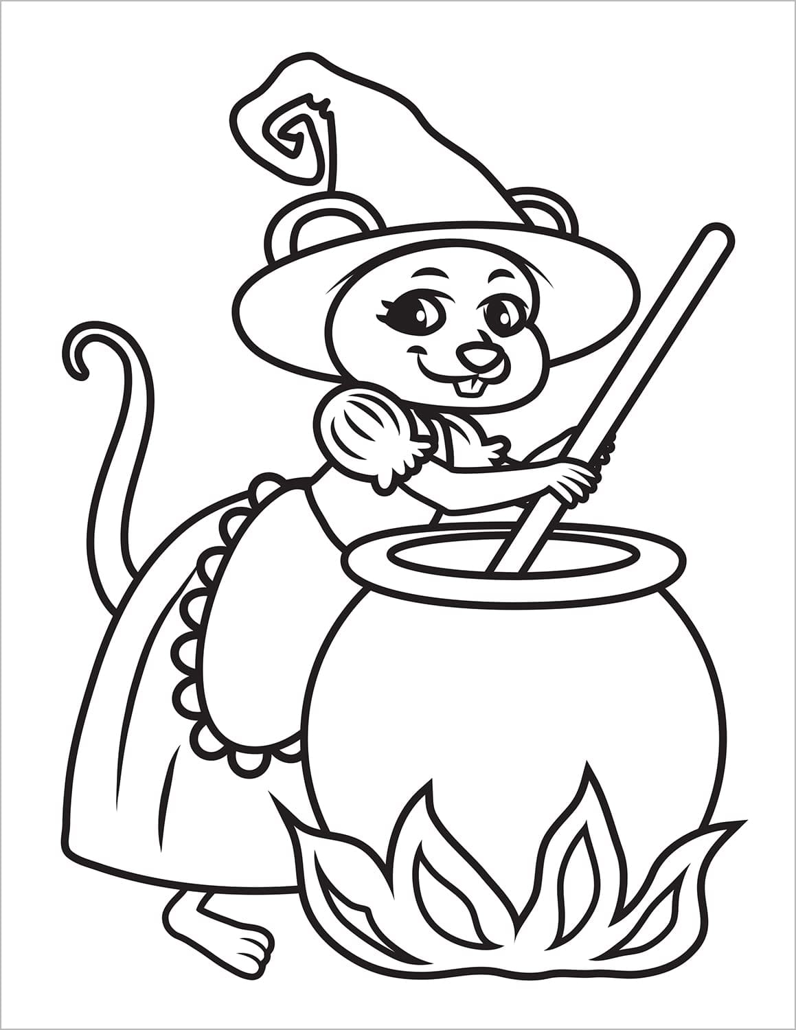 Toddler Halloween Coloring Book for Kids