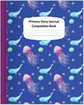 primary composition book K-2 story journal notebook draw and write notebook preschool kindergarten prek pre-k 