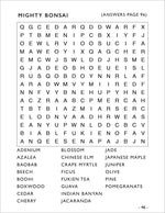 word search puzzles for gardeners large print for seniors adults and visually impaired