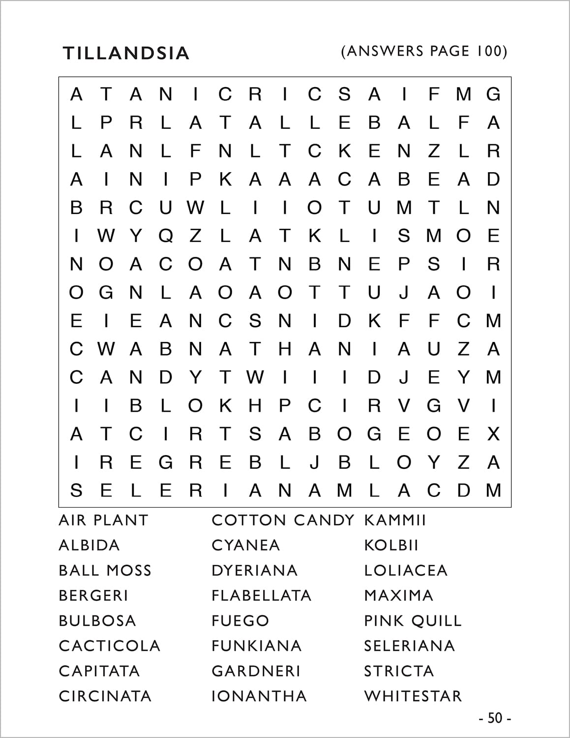 word search puzzles for gardeners large print for seniors adults and visually impaired