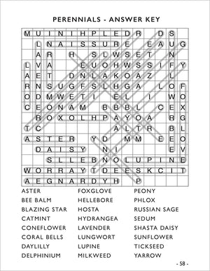 word search puzzles for gardeners large print for seniors adults and visually impaired