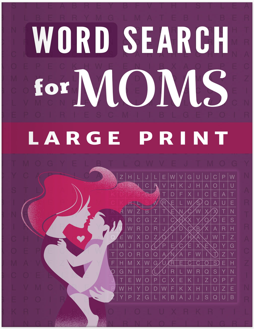 word search puzzles for moms large print for seniors adults grandma and visually impaired